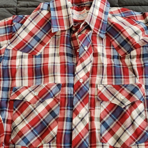 Vintage Top Brand Western Style Button Up - Picture 3 of 3